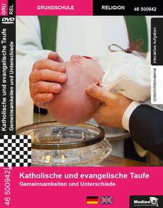 Katholische und evangelische Taufe
