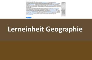 Lerneinheit Geographie 8