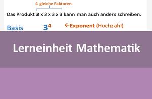 Lerneinheit Mathematik 5, Vol. 4 - Rechne geschickt!