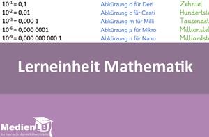 Lerneinheit Mathematik 7, Vol. 1 - Potenzen