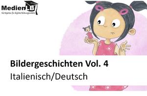 Bildergeschichten (Level 1) Vol. 4 - Italienisch/Deutsch